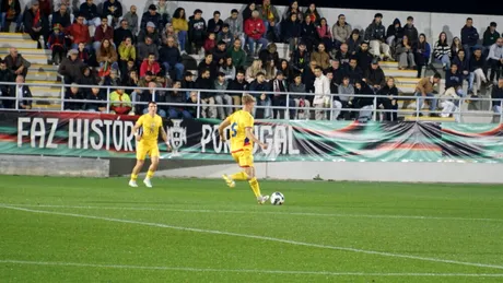 România U20 termină acțiunea din noiembrie cu un rezultat important, contra Portugaliei U20, după umilința contra nemților