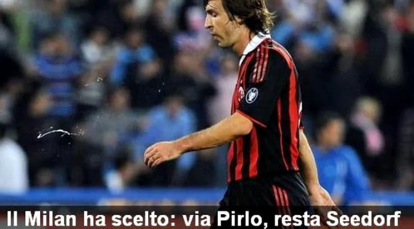 New Milan, fără Pirlo!** 