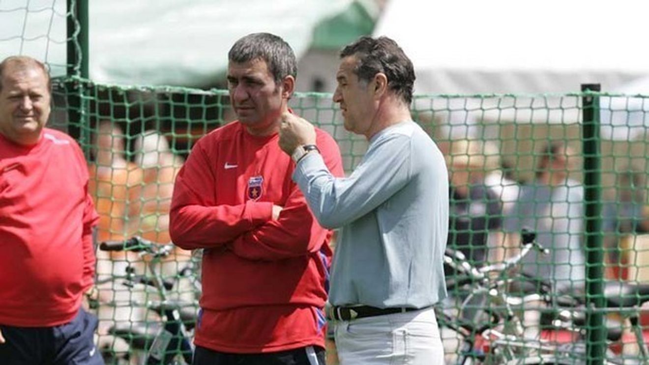 Hagi vrea pace între Becali și Armată: "Sigla trebuie să rămână la Steaua. Drumul luat e prost: și într-o parte și în alta"