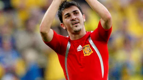 Villa: „Vreau titlul de golgheter la Euro!”