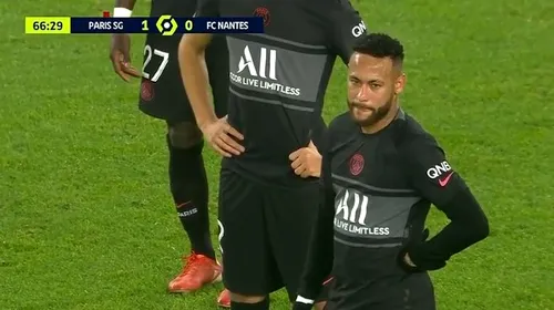 Gestul lipsit de fair-play făcut de Neymar în momentul eliminării portarului de la PSG! Ce a făcut când a fost schimbat de Mauricio Pochettino