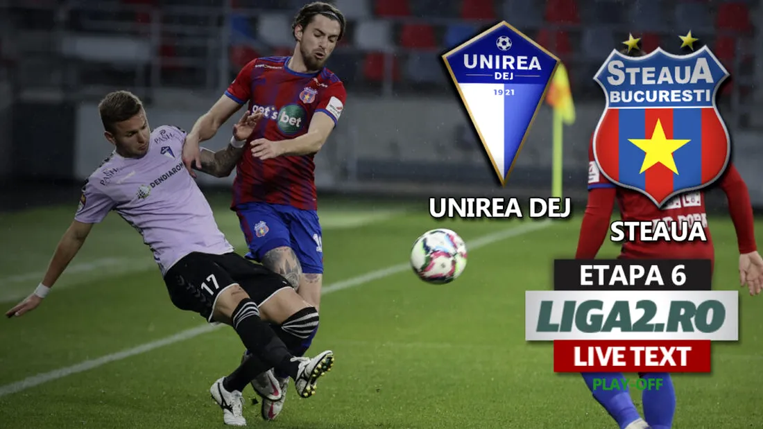 Unirea Dej și Steaua termină la egalitate jocul retur din play-off. Clujenii au fost aproape de prima victorie în acest turneu