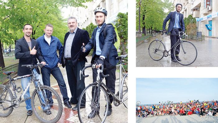 "Corporatist cu suflet de biciclist". Cum se pregătesc angajații unei bănci pentru campania ProSport "Cu Bicicleta La Mare"