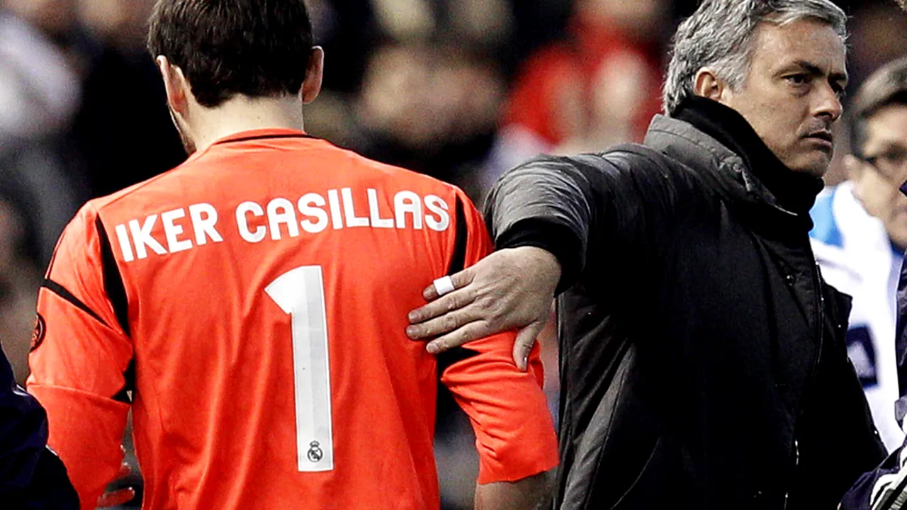 FOTO | Imaginea serii în Liga Campionilor. Cum au reacționat Mourinho și Casillas când s-au întâlnit pe tunelul de la vestiare