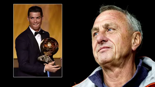 Cruyff: „Mi se pare ridicol ca Baloul de Aur să-i fie acordat din nou unui jucător care nu a impresionat”. De ce Kroos merita trofeul mai mult decât Ronaldo în viziunea legendarului olandez