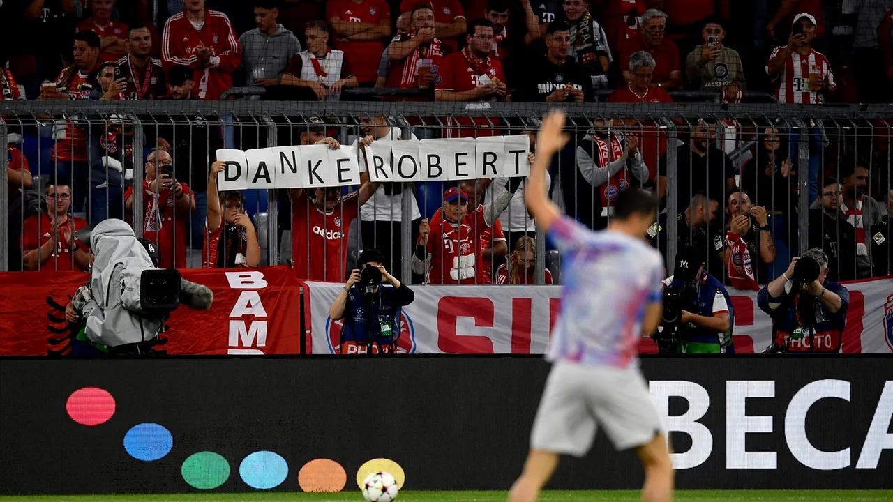 Cum a fost primit Robert Lewandowski pe stadionul lui Bayern Munchen și cum a reacționat jucătorul Barcelonei | VIDEO
