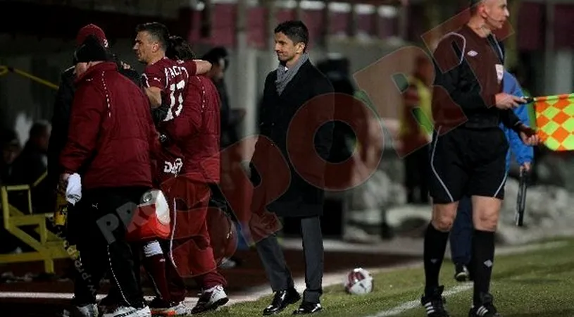 Lucescu spune că Rapid a fost privată de două penalty-uri:** 