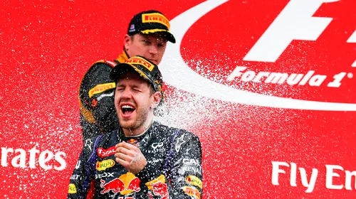 Vettel este gata de … petrecere! Poate deveni campion mondial cu patru etape mai devreme