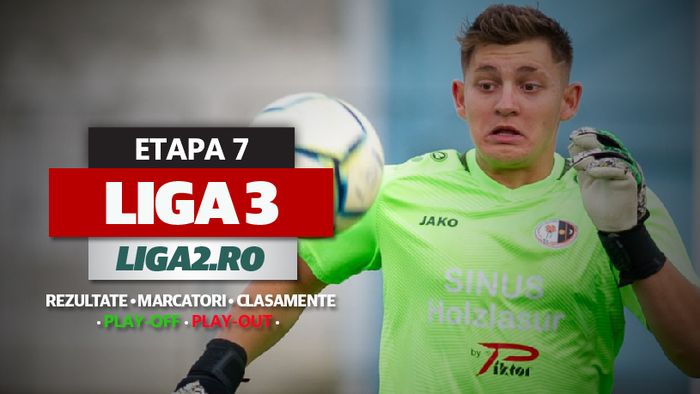 Liga 3, rezultatele etapei a 7-a de play-off și play-out | SC Oțelul, CSM Reșița și CS Afumați defilează spre baraj, CS Hunedoara câștigă cu emoții, Foresta se impune din nou derby-ul Bucovinei