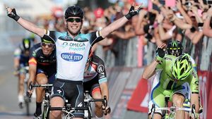 Fantastic Cav!** Britanicul a sprintat excelent în prima etapă din Giro