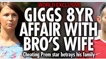 Puteți să-l uitați pe Terry!** Giggs și-a înșelat TOATĂ‚ FAMILIA: relație de opt ani cu soția fratelui!
