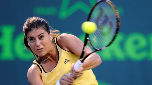 Sorana Cîrstea, victorie în primul tur al calificărilor în turneul de tenis de la Miami!