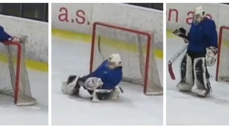 Beat să fii, noroc să ai! VIDEO - Abia se mai ținea pe picioare și tot a reușit să-și facă treaba