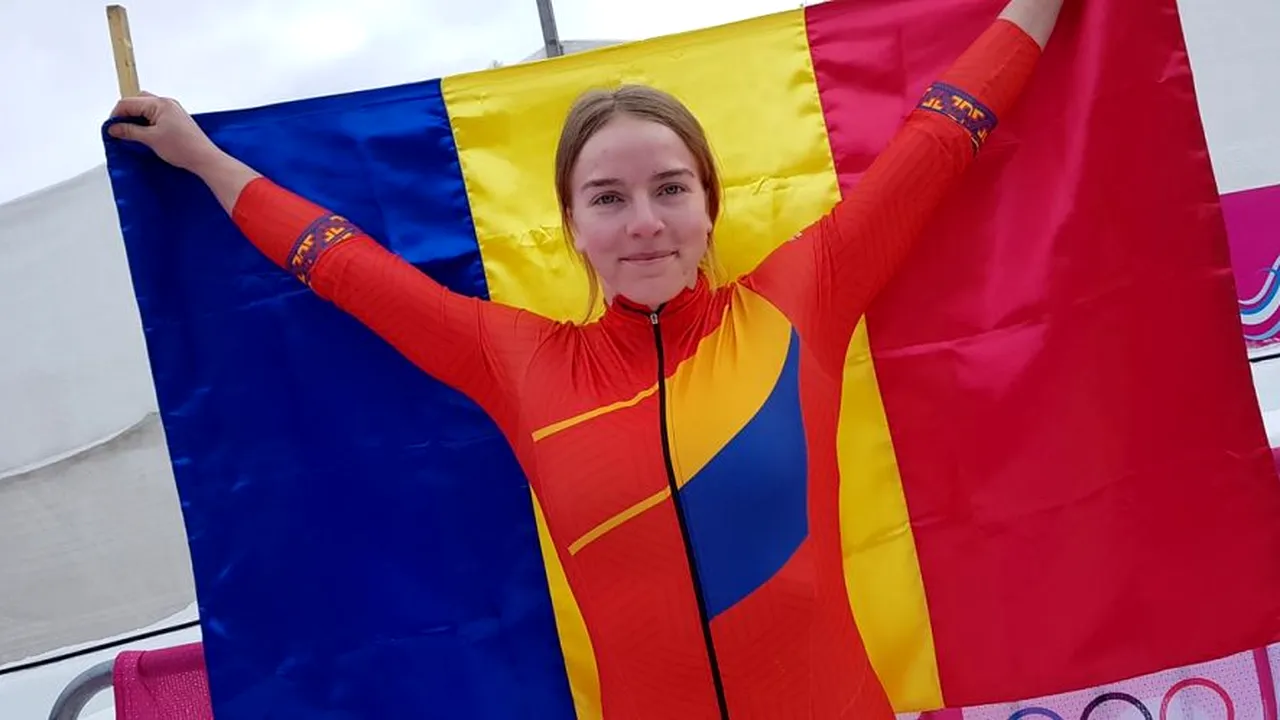AUR olimpic pentru România la Jocurile Olimpice de Tineret de la Lausanne! Georgiana Popescu a alunecat perfect la monobob
