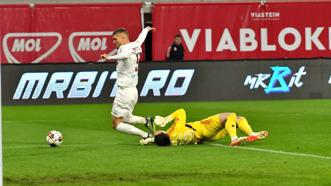 Daniel Bîrligea a răbufnit după Sepsi - CFR Cluj 1-1: „Avem VAR să-l ținem în debara! Dacă era altă echipă le dădeau două penalty-uri”