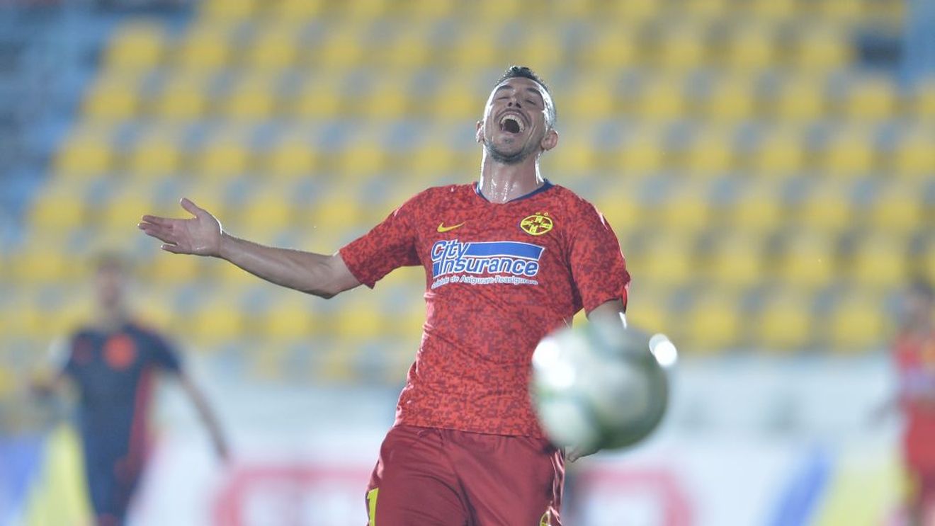 FCSB, învinsă de FC Voluntari, într-un meci amical. Echipa lui Vintilă, răpusă de un fundaș central