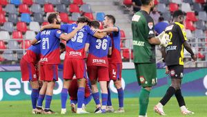 Steaua, două cantonamente și șase amicale în perioada de pregătire. Program încărcat trasat de Daniel Oprița