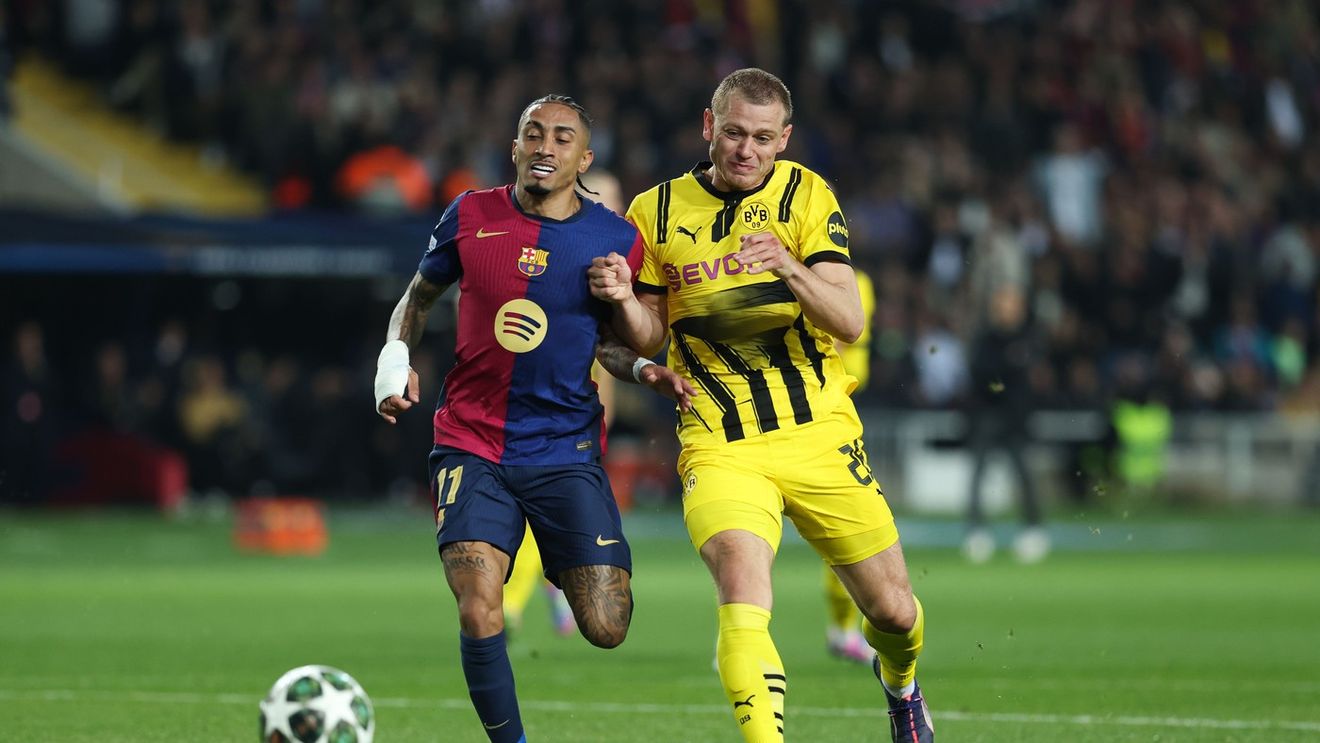 Nemții de la Bild au pus tunurile pe arbitru, după golul lui Raphinha din Barcelona - Dortmund