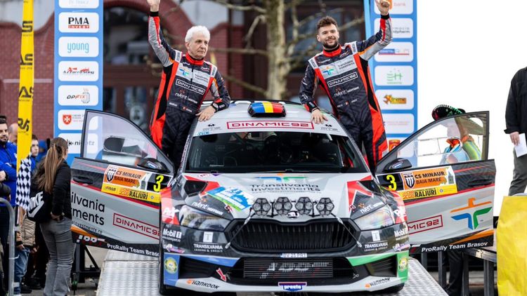 Andrei Gîrtofan, start în forță în Campionatul Național de Raliuri. Braşoveanul a câștigat Raliul Maramureșului