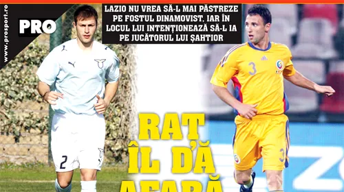 Lazio mută: vine Raț, pleacă Radu!