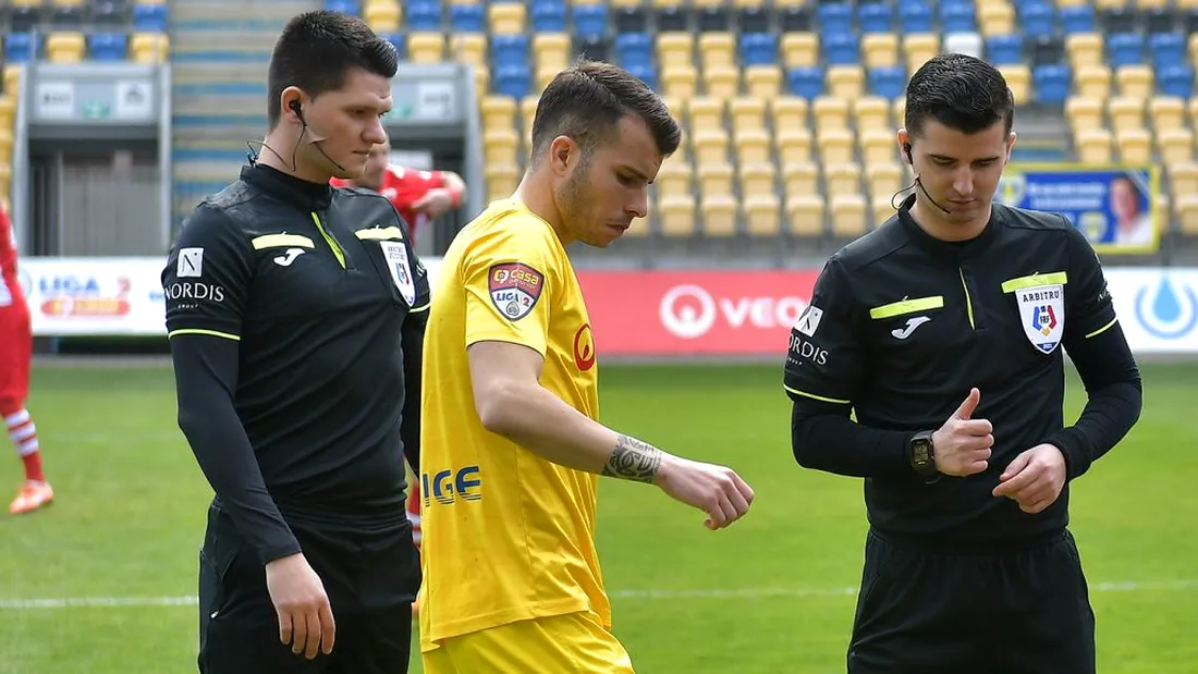 Arbitrul Alexandru Filip, fost jucător al Ripensiei, a fost înlocuit la meciul timișorenilor cu Metaloglobus, după articolul publicat de Liga2.ro