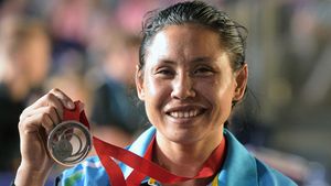 Pugilista indiană Sarita Devi, suspendată pentru că a refuzat medalia la Jocurile Asiei