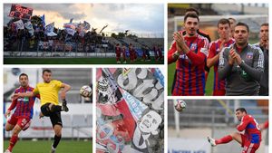 Adrian Popa a debutat la Steaua, la zece ani distanță de la ultimul său meci în Liga 2: ”Chit că am sau nu am dreptul să promovez, eu îmi voi dori să terminăm pe primele două locuri.” Multiplul campion cu echipa lui Becali a râvnit după suporterii din Peluza Sud