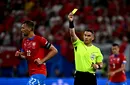 Haos la meciul lui Istvan Kovacs! Turcii şi cehii au fost la un pas de bătaie generală: românul a doborât recordul de cartonaşe din istoria EURO
