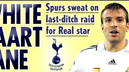 OFICIAL** Van der Vaart a semnat pe patru ani cu Tottenham