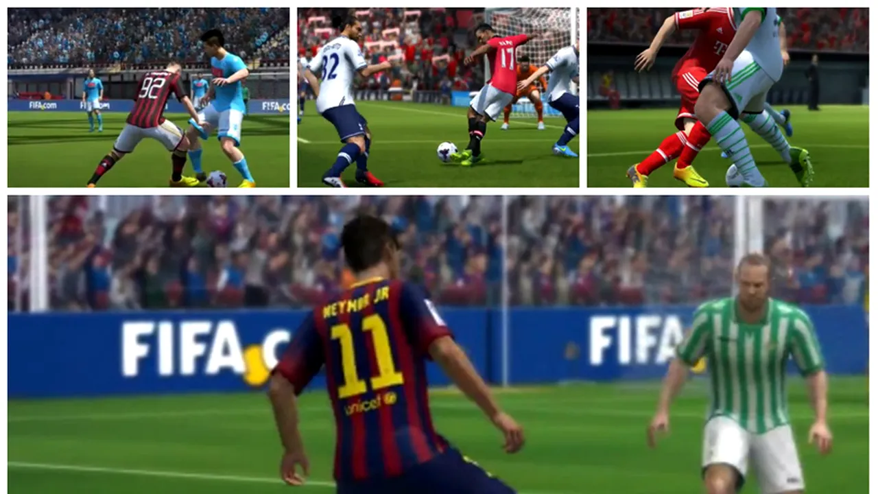 Revoluționar! Noul FIFA 14, mai real ca niciodată. Ce schimbări aduce jocul