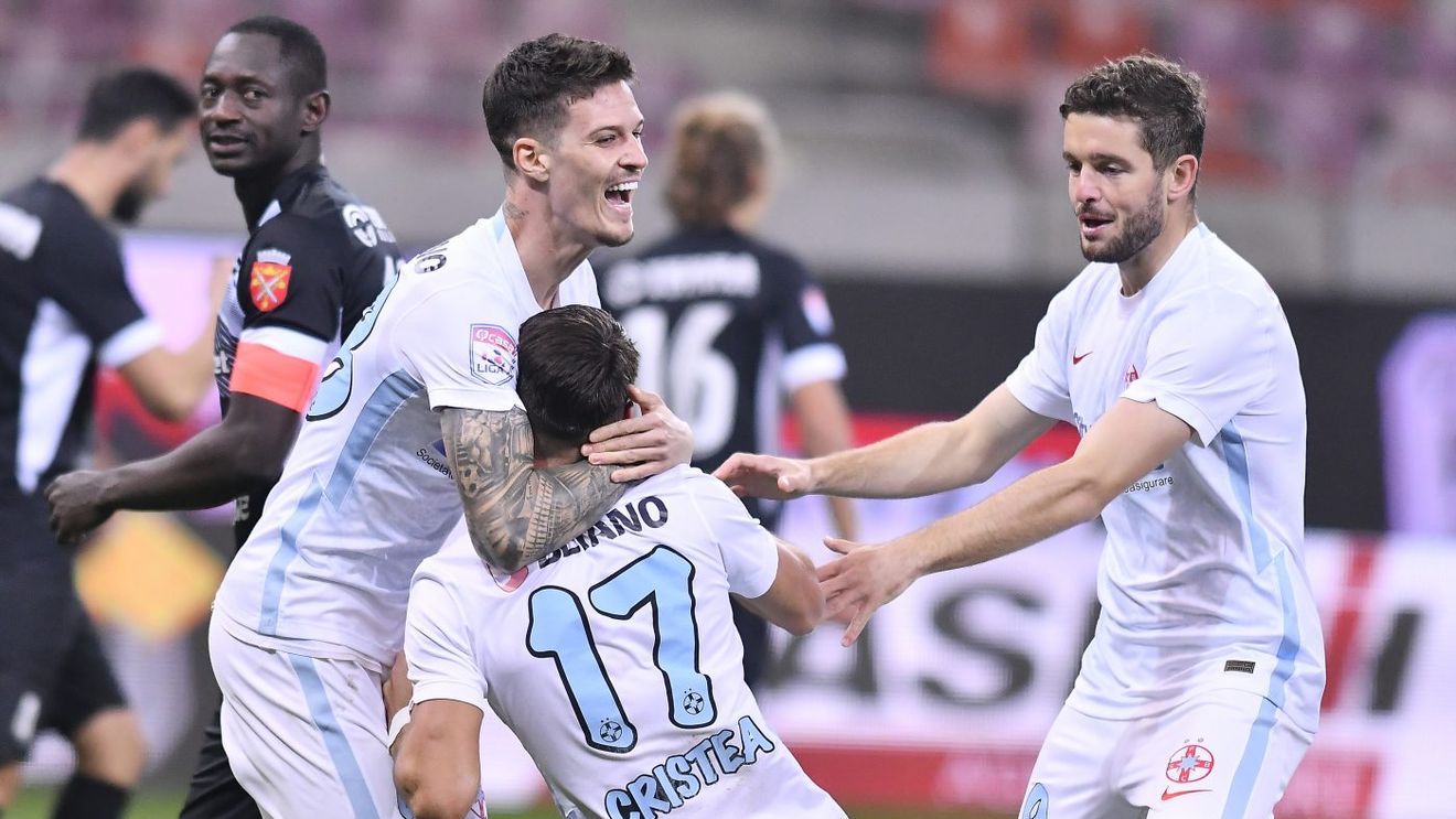 Iulian Cristea, uluit de golul superb pe care l-a marcat în meciul FCSB - Hermannstadt. „Am auzit că a fost frumos, dar nu am văzut nicio reluare”