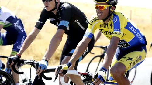 Glonț direct în Froome. Contador, noul lider în Turul Spaniei. Marele său rival a pierdut aproape un minut la contratimp. Motivele pentru care Froome a făcut o etapă dezastruoasă