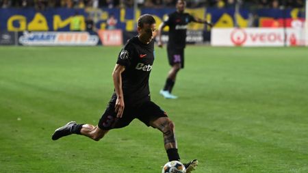 Juri Cisotti, cartonaș roșu în Aberdeen – FCSB! Arbitrul turc a luat o decizie controversată, spre disperarea românilor