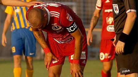 Gabi Tamaș, sacrificiu în numele lui U Cluj. Azi este pe teren, mâine se operează: „Extraordinar! Vrea să transmită ceva”