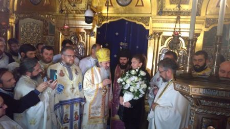 Un nou premiu pentru Simona Halep! A primit distincția "Crucea Sfântului Apostol Andrei" din partea Arhiepiscopului Tomisului