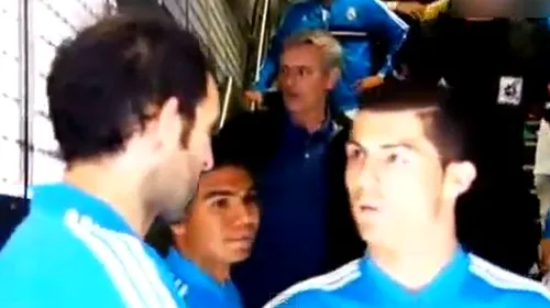 O scenă incredibilă între Mourinho și Casillas! Imaginile au fost surprinse pe tunelul de acces! VIDEO:** Reacția portughezului când l-a văzut pe Iker