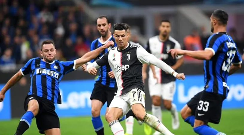 BREAKING NEWS | Juventus - Inter, amânat din cauza coronavirus! Știm când se va juca derby-ul Italiei! Alte patru partide din Serie A nu se vor disputa