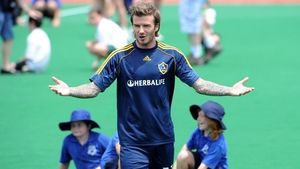 Beckham nu-și uită rivalii:** "În Manchester există o singură echipă!"