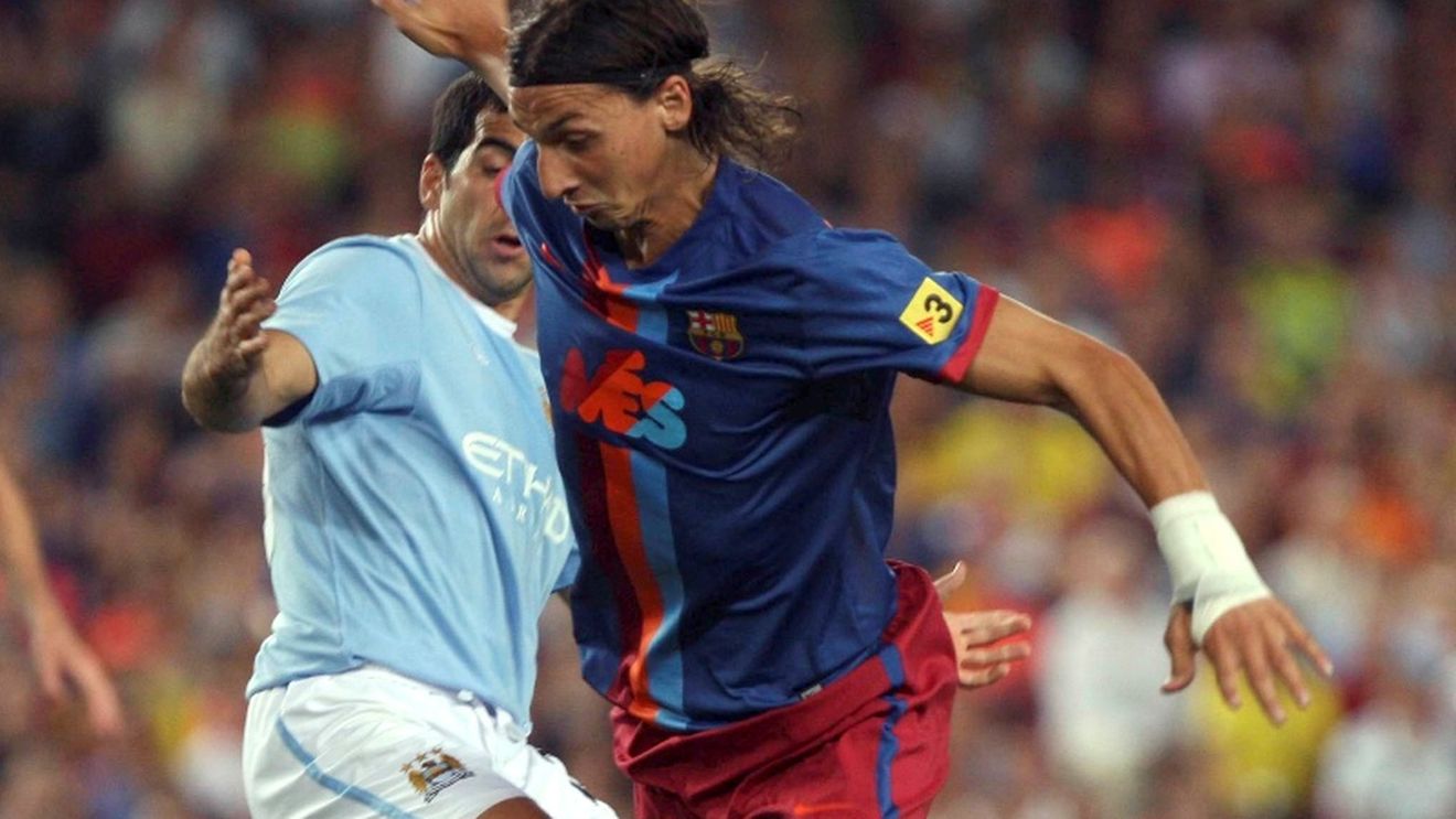 VIDEO** Ibrahimovic nu s-a "lipit" de gol la debutul pe Nou Camp