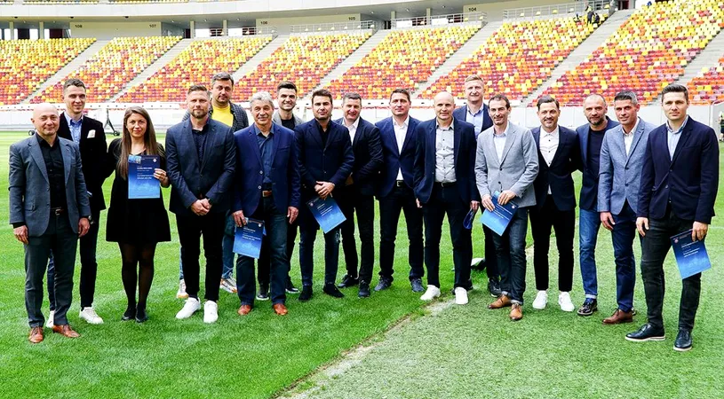 Doi antrenori din Liga 2 și alți doi din Liga 3, printre cei 18 absolvenți ai licenței UEFA PRO, generația 2019-2020 | VIDEO