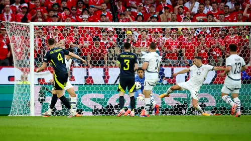 Scoția – Elveția 1-1 în Grupa A de la EURO 2024 din Germania. Naționala lui Steve Clarke obține primul punct la turneul final și o trimite pe Ungaria pe ultimul loc