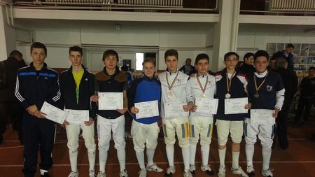 Tudor Cucu a luat aurul la Naționalele de sabie cadeți
