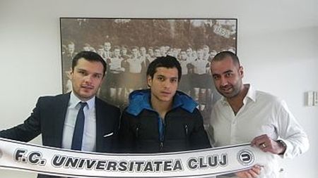 Karim Boutadjine a semnat cu "U" Cluj