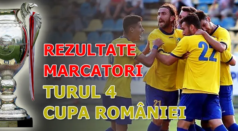 Surprize mari în Cupă!** Cinci echipe din Liga 2 din totalul de opt care au jucat marți au fost eliminate, iar o a șasea a avut nevoie de penalty-uri pentru a evita rușinea