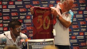 FOTO** Mandorlini a primit tricoul cu numărul 50! "Respect ce a făcut România pentru mine"