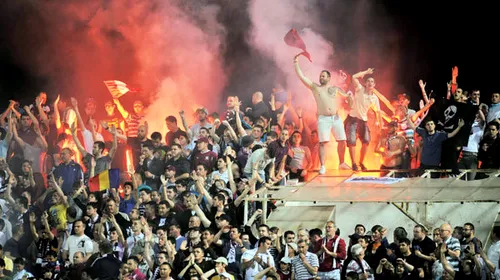 Ca să stai în tribuna I pe Giulești trebuie să îți faci asigurare medicală și să vii în salopetă!** :) Cum s-a văzut derby-ul dintre rapidiști