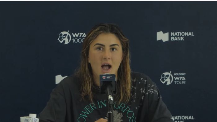 Bianca Andreescu face haz de necaz! Cum i-a putut descrie pe români: „Sunt peste tot, în afară de România!" VIDEO
