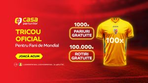 (P) Câștigă un tricou oficial al Naționalei și premii cât Casa!