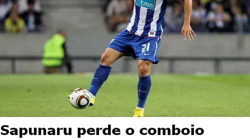 Portughezii îi dau peste nas lui Gigi Becali!** Săpunaru nu va putea fi recuperat până la meciul cu Șahtior, din Ligă