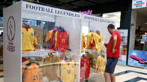 Mihai <i class='ep-highlight'>Neșu</i>, alături de proiectul extraordinar „Romanian Football Legends!” Unde poți să vezi tricourile jucătorilor care au scris istorie: „Au dat autografe și s-au fotografiat cu fanii!” | GALERIE FOTO
